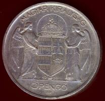 1939. 5P Ag "Horthy balra" T:2