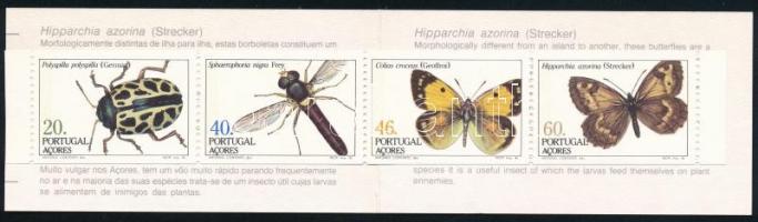 Insects (II.) stamp booklet, Rovarok (II.) bélyegfüzet