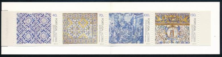 Térkő (Azulejos) bélyegfüzet, Pavers (Azulejos) stamp booklet