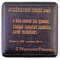 Reményi József (1877-1977) 1923. "Erkel Ferenc a Filharmóniai Társaság Alapítója / A Budapesti ...