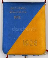 1928 Országos Vendéglős Bál táncrendje, Fővárosi Sörfőző Rt. Kőbánya maláta pezsgő reklámmal, mini c...