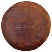 Varga Imre (1923-) ~1976. "Czóbel Béla 1883-1976" Br plakett (908g/~149mm) T:2 / 
Hungary...