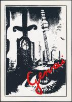 1980 Gervai Tamás (?-?) debreceni fotóművész hagyatékából feliratozott vintage alkotás, hozzáadva eg...