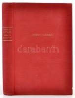 Adolf Hitler: Mein Kampf. Zwei Bände in einem Band. Ungekürzte Aufgabe. München, 1934, Zentralverlag...