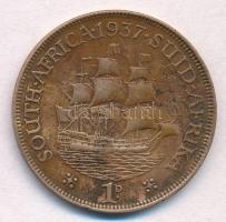 Dél-Afrika 1937. 1p Br "VI. György" T:2,2- kis ph.
South Africa 1937. 1 Penny Br "Ge...
