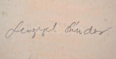 Lengyel Sándor (1930-1988): Corvin: legnagyobb áruház - legnagyobb választék, reklámterv, vegyes tec...