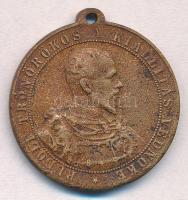 1885. "Az 1885iki Budapesti Országos Kiállítás Emlék Érme"  Br emlékérem füllel. "RUD...