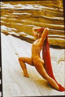 cca 1971 Pajzán felvételek, 9 db vintage színes diapozitív, 24x36 mm