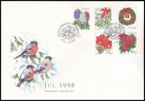 Karácsony sor FDC-n, Christmas set FDC