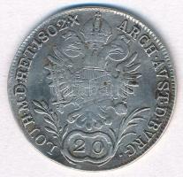 1802B 20kr Ag "I. Ferenc" (6,47g) T:2-,3 ph. 
Huszár: 1964., Unger III.: 1375.a
