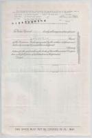 Vegyes: Románia / Bukarest 1927. "Steaua Romana" háromnyelvű részvény 500L-ről, szelvények...