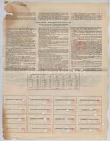 Franciaország / Párizs 1930. "Chargeurs Réunis" kölcsönkötvény 1000Fr-ről  (6x) közte sors...