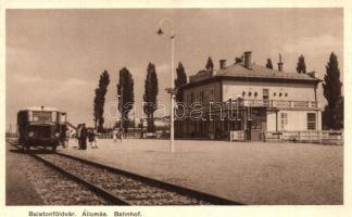 Balatonföldvár, Vasútállomás, sínautóbusz (sínbusz)
