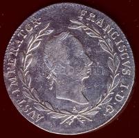 Ausztria 1830. 20K Ag II.Ferenc T:1/2