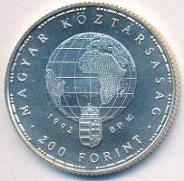 1992. 200Ft Ag "Veszélyeztetett állatvilág" T:BU 
Adamo EM126