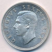 Dél-Afrika 1949. 5Sh Ag "VI. György" T:1-,2 
South Africa 1949. 5 Shilling Ag "Georg...
