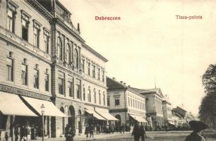 Debrecen, Tisza palota, Első Magyar Általános Biztosító Társaság Főügynöksége, Doszpoly János, Tarbay J. üzletei, gyógyszertár