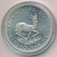 Dél-Afrika 1963. 50c Ag "Jan van Riebeeck" T:1-
South Africa 1963. 50 Cents Ag "Jan ...