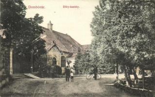 Dombóvár, Dőry kastély, kerékpár. Haasz Antal kiadása