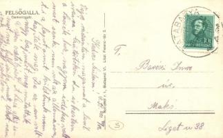 Felsőgalla (Tatabánya), Cementgyár, iparvasút