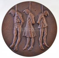 Ispánki József (1906-1992) DN "Budai Nagy Antal 1437" Br emlékérem (201g/66mm) T:2,2- / 
...