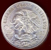 Mexikó 1968. 25P Ag "Olimpia" T:2