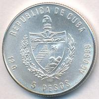 Kuba 1983. 5P Ag "Languszta" T:BU  
Cuba 1983. 5 Pesetas Ag "Spiny Lobster" C:B...