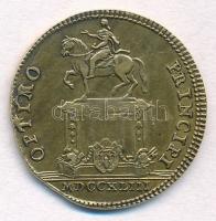 Franciaország 1743. Optimo Principi / XV. Lajos fém emlékérem replika (24mm) T:2- ph. France 1743. Optimo Principi / Louis XV metal commemorative medal replica (24mm) C:VF edge error