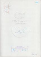 cca 1973 Magyar Alfréd: Vitorlázó, feliratozott, vitage fotóművészeti alkotás, 40x30 cm