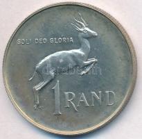Dél-Afrika 1976. 1R Ag T:1- kis patina South Africa 1976. 1 Rand Ag C:AU small patina Krause KM#88