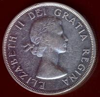 Kanada 1962. 1$ "Kenu" ezüst T:2 ph