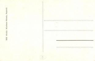 Kapuvár, Báró Berg hengermalom, Szolgabírói hivatal, Kisdedóvó. Buxbaum Kálmán kiadása (EK)