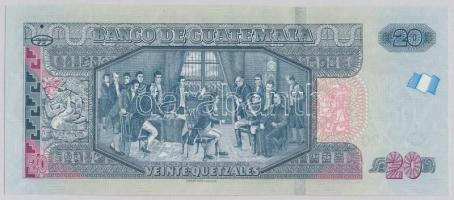 Guatemala 2014. 20Q T:I,I-
Guatemala 2014. 20 Quetzales C:UNC,AU