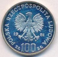 Lengyelország 1981. 100Zl Ag "Ló" T:1(PP) halvány patina
Poland 1981. 100 Zlotych Ag &quo...
