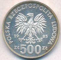 Lengyelország 1985. 500Zl Ag "Mókus" T:1(PP) patina
Poland 1985. 500 Zlotych Ag "Squ...