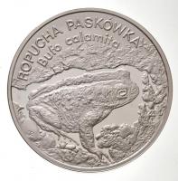Lengyelország 1998. 20Zl Ag Nádi varangy T:PP Poland 1998. 20 Zlotych Ag Natterjack Toad C:PP Krause Y#343