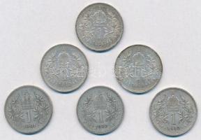 Ausztria 1901-1915. 1K Ag "Ferenc József" (6xklf) T:2,2-
Austria 1901-1915. 1 Corona &quo...