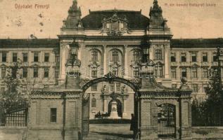 Pécs, M. kir. honvéd Hadapród iskola. W. L. 1407. (EK)
