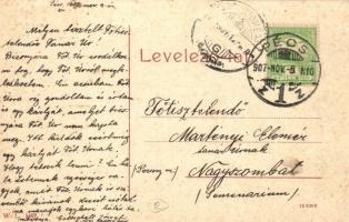 Pécs, M. kir. honvéd Hadapród iskola. W. L. 1407. (EK)