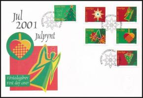 Christmas set FDC, Karácsony sor FDC-n