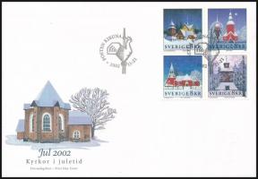 Karácsony sor FDC-n Christmas set FDC