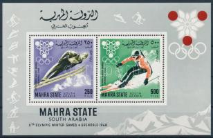 1967 Téli olimpiai játékok blokk Mi 4