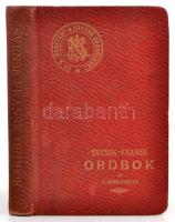 F(erdinand) Schulthess: Svensk-Fransk Ordbok. Dictionnaire Suédois-Francais. Stockholm, 1903, P. A. ...