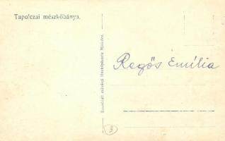 Tapolca, Mészkőbánya, iparvasút, csillék. Rosenblatt kiadása