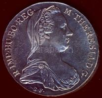 Ausztria 1780SF "M.Theresia" Thaler Ag utánveret T:1/2