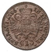 1756K-B 1kr Ag "Lotharingiai Ferenc" Körmöcbánya (0,79g) T:1- / 
Hungary 1756K-B 1 Kreuze...