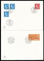 1975-1978 5 klf FDC 1975-1978 5 FDC