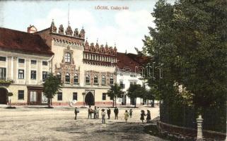 Lőcse, Levoca; Gróf Csáky Vidor (Thurzó féle) ház. Singer kiadása / villa (EK)