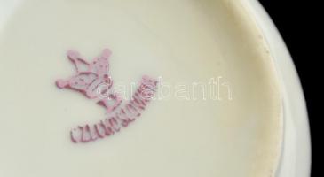 cca 1900 Wittelsbach Erzsébet (1837-1898) osztrák császárné, magyar királynét ábrázoló képes porcelá...