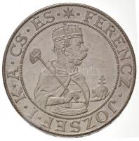1896KB Tallér Ag "Ferenc József" U.P. jelzéssel (36,11g/41.8mm) T:1 
Hungary 1896KB Thale...